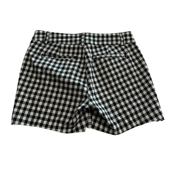 Anthropologie‎ Black And White Checkered Shorts Size 26 - Picture 7 of 7